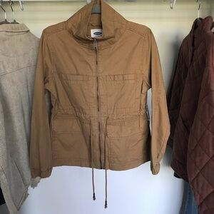 NWT Old Navy Women's Tan Jacket size petite medium